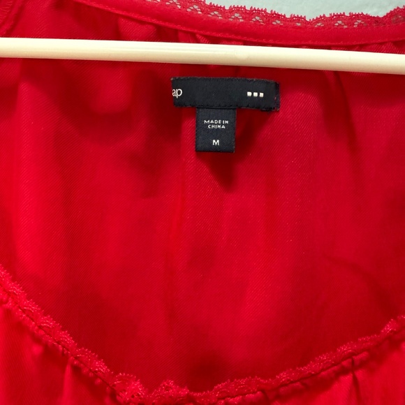 GAP Women's Button-Up Blouse – Size Medium - Picture 2 of 8